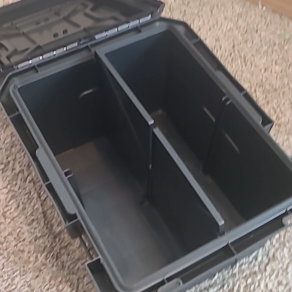 Plano Black Storage Box